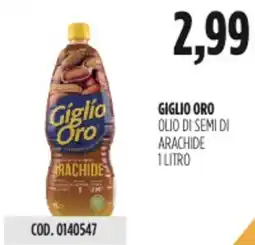 Carico Cash & Carry Giglio oro olio di semi di arachide offerta