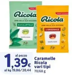 Sigma Caramelle Ricola offerta