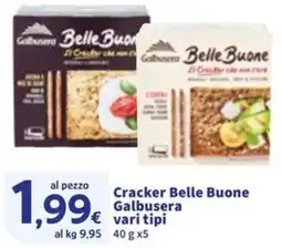 Sigma Cracker Belle Buone Galbusera offerta
