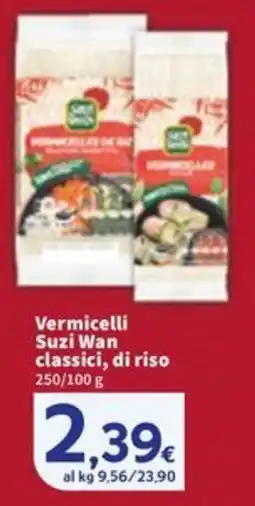 Sigma Vermicelli Suzi Wan classici, di riso offerta