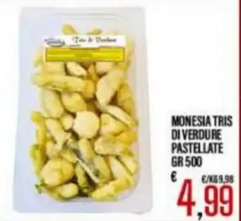 Gros Monesia Tris Di Verdure Pastellate 500 gr offerta