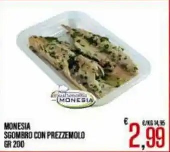 Monesia Sgombro Con Prezzemolo 200 gr
