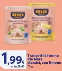 Sigma Trancetti di tonno Rio Mare classici, con limone offerta