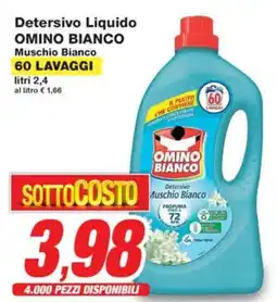 Prix Quality Detersivo Liquido OMINO BIANCO offerta
