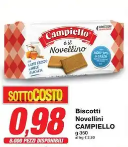 Prix Quality Biscotti Novellini CAMPIELLO offerta