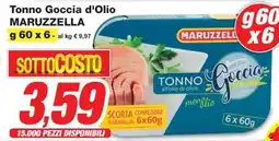 Prix Quality Tonno Goccia d'Olio MARUZZELLA offerta