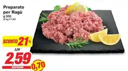 Prix Quality Preparato per Ragù offerta