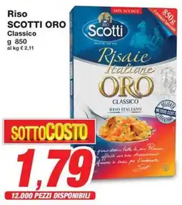 Prix Quality Riso SCOTTI ORO offerta