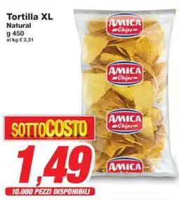 Prix Quality Tortilla XL Natural offerta