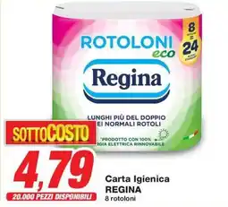 Prix Quality Carta Igienica R 8 rotoloni EGINA offerta