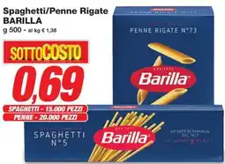 Prix Quality Spaghetti/Penne Rigate BARILLA offerta