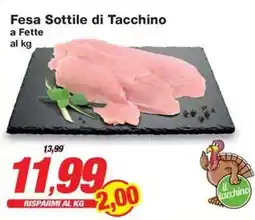 Prix Quality Fesa Sottile di Tacchino a Fette offerta