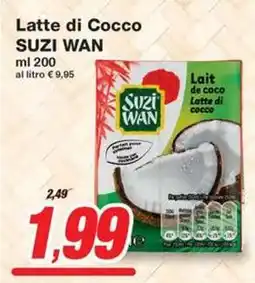 Prix Quality Latte di Cocco SUZI WAN offerta