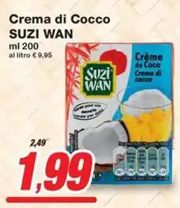 Prix Quality Crema di Cocco SUZI WAN offerta