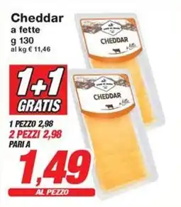Prix Quality Cheddar a fette offerta