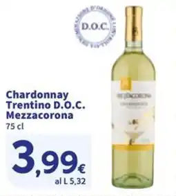 Sigma Chardonnay Trentino D.O.Cc. Mezzacorona offerta