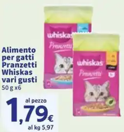 Sigma Alimento per gatti Pranzetti Whiskas offerta