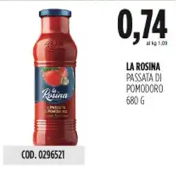 Carico Cash & Carry La rosina passata di pomodoro offerta