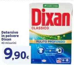 Sigma Detersivo in polvere Dixan 40 misurini offerta