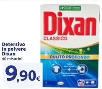 Sigma Detersivo in polvere Dixan 40 misurini offerta