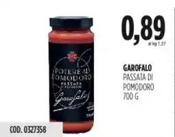 Carico Cash & Carry Garofalo passata di pomodoro offerta
