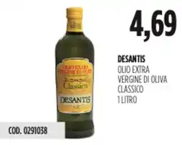 Carico Cash & Carry Desantis olio extra vergine di oliva classico offerta