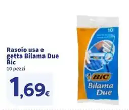Sigma Rasoio usa e getta Bilama Due Bic 10 pezzi offerta