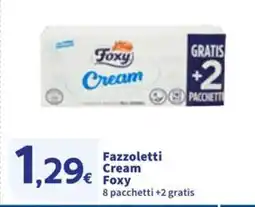Sigma Fazzoletti Cream Foxy 8 pacchetti offerta