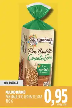 Carico Cash & Carry Mulino bianco pan bauletto cereali e soia offerta