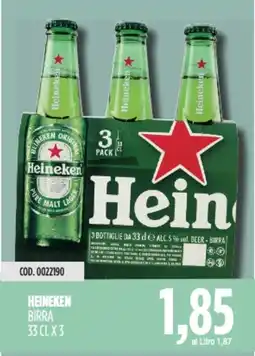 Carico Cash & Carry Heineken birra offerta