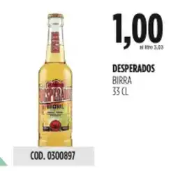 Carico Cash & Carry Desperados birra offerta