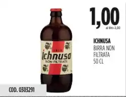 Carico Cash & Carry Ichnusa birra non filtrata offerta