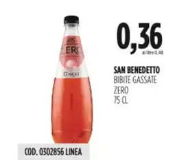 Carico Cash & Carry San benedetto bibite gassate zero offerta