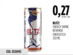 Carico Cash & Carry Blitz! energy drink bevanda energetica offerta