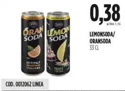 Carico Cash & Carry Lemonsoda/ oransoda offerta