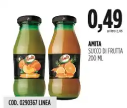 Carico Cash & Carry Amita succo di frutta offerta