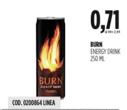 Carico Cash & Carry Burn energy drink offerta