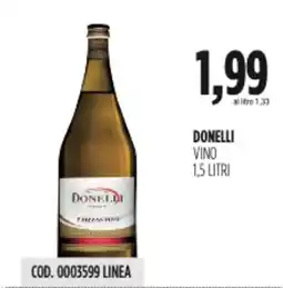 Carico Cash & Carry Donelli vino offerta
