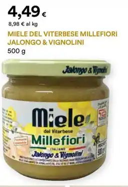 Unicoop Etruria Miele del viterbese millefiori JALONGO & VIGNOLINI offerta