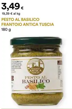 Unicoop Etruria Pesto al basilico FRANTOIO ANTICA TUSCIA offerta