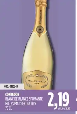 Carico Cash & Carry Contedor blanc de blancs spumante millesimato extra dry offerta