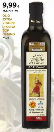 Unicoop Etruria Olio extra vergine di oliva DOP canino offerta