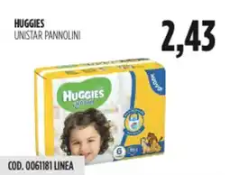 Carico Cash & Carry Huggies unistar pannolini offerta