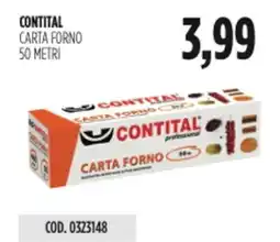 Carico Cash & Carry Contital carta forno 50 metri offerta