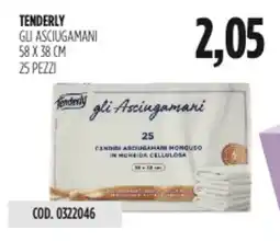 Carico Cash & Carry Tenderly gli asciugamani 58 x 38 cm offerta