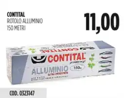 Carico Cash & Carry Contital rotolo alluminio 150 metri offerta