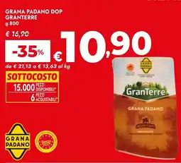 Bennet Grana padano DOP GRANTERRE offerta