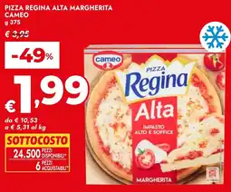 Bennet Pizza regina alta margherita CAMEO offerta