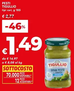 Bennet Pesti TIGULLIO offerta