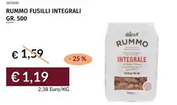 Prezzemolo e Vitale Rummo fusilli integrali offerta
